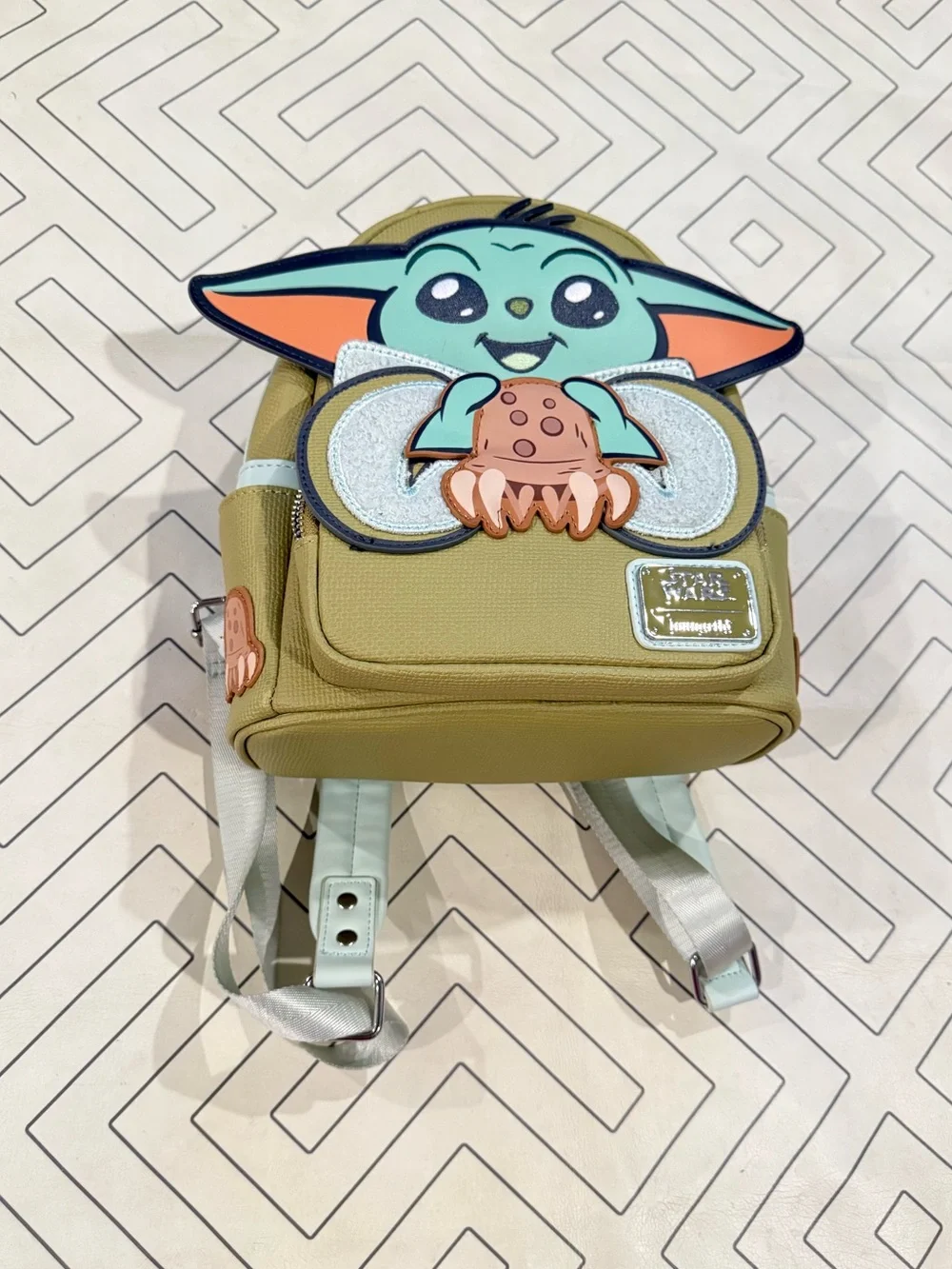 Loungefly Star Wars Yoda and Crabbies Mini Backpack